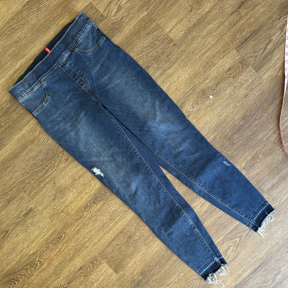 SPANX Dark Blue Skinny Jeans - Medium